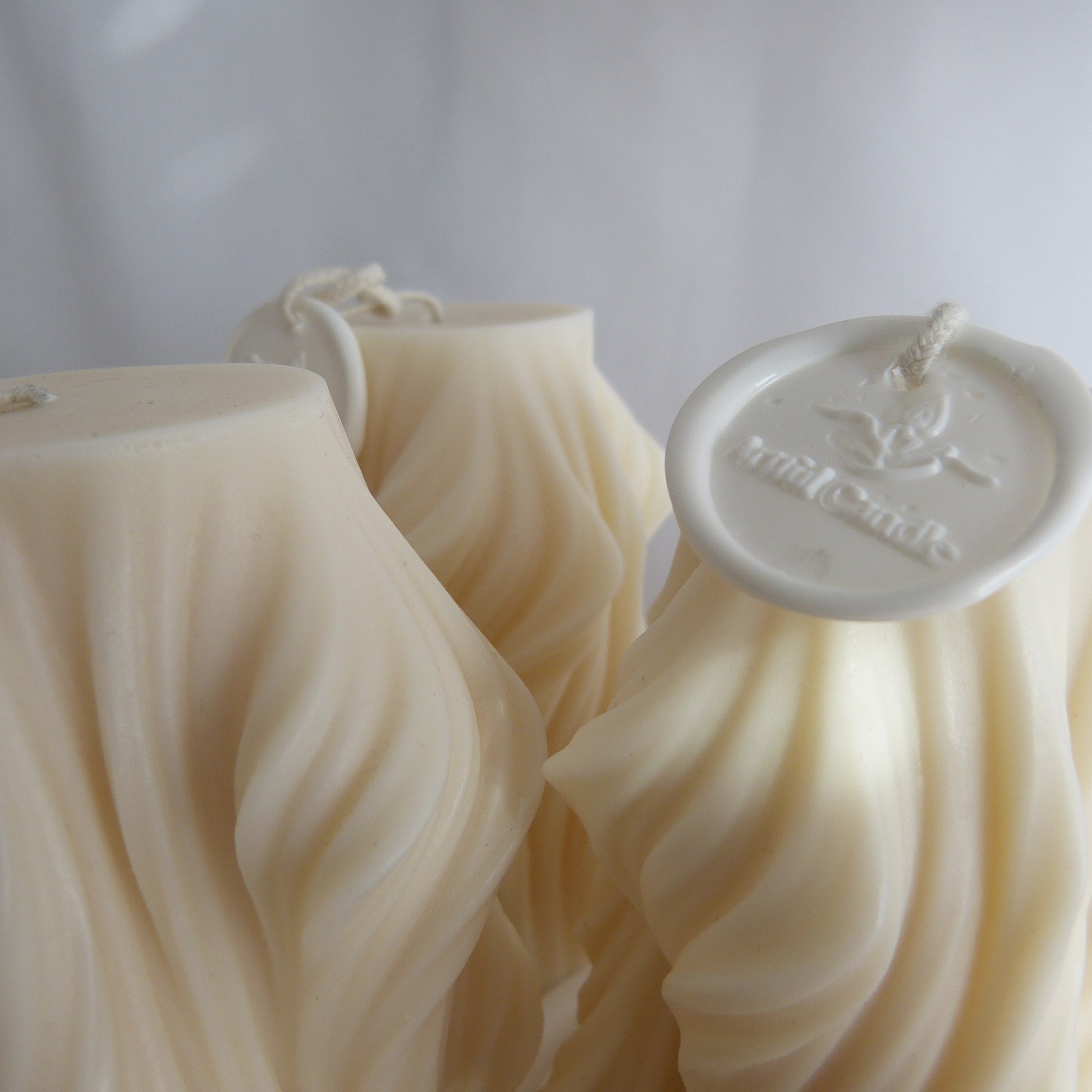 Wellen Kerzen Set - Artful Candle