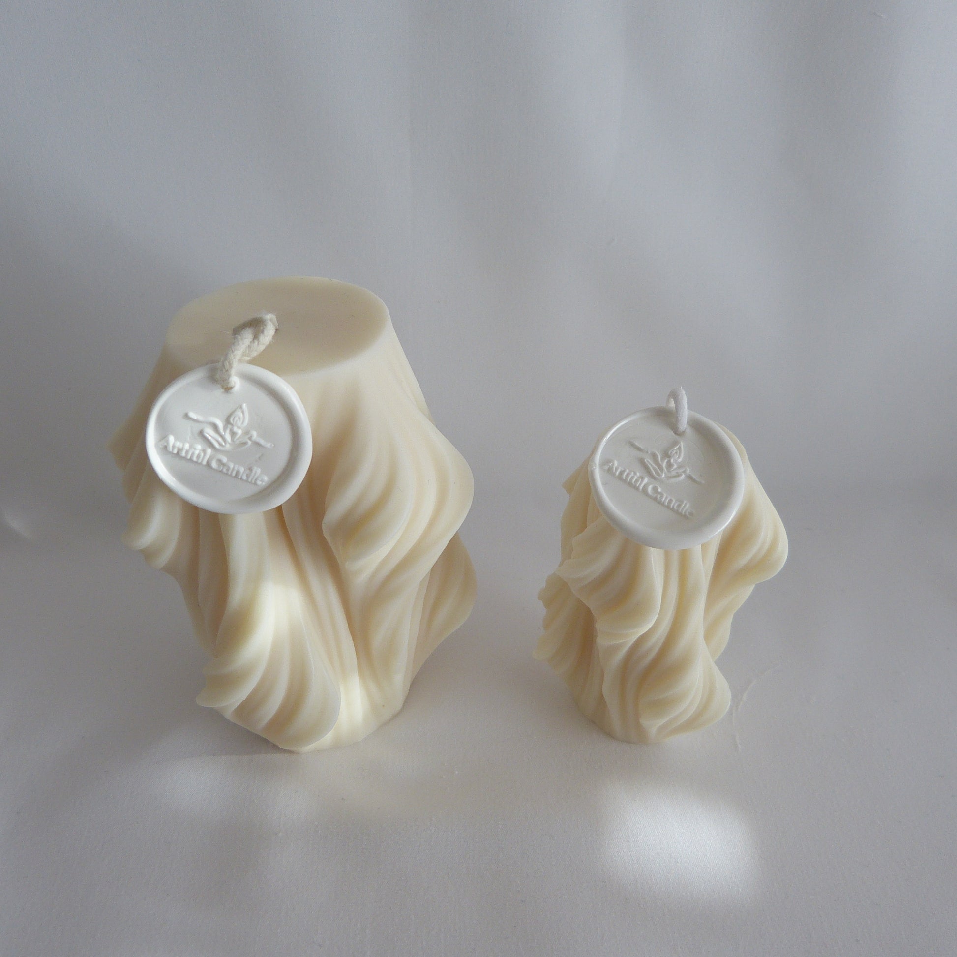Wellen Kerzen Set - Artful Candle